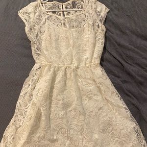 White Lace Dress